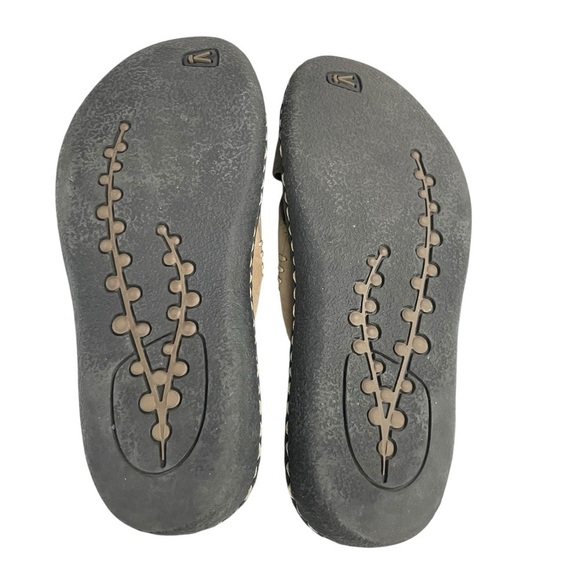 Keen Cush Leather Slide Sandals Brown Summer Flip Flops Brwn US 8 - Picture 9 of 13